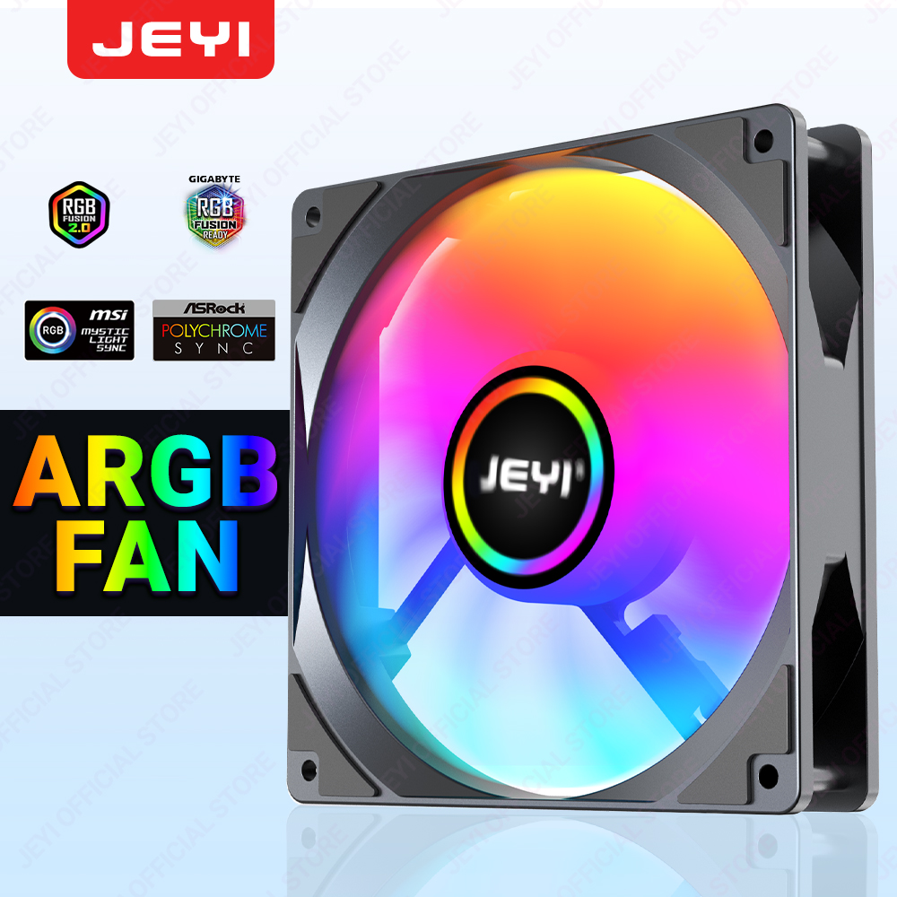 Argb Case Fan - JEYI 120mm PC ARGB Cooling Fan