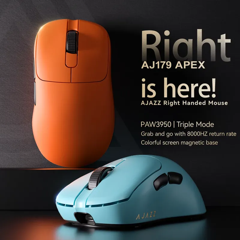 Ajazz AJ179 APEX PAW3950 Ergon - Wireless Gaming Mouse recensie en prijs