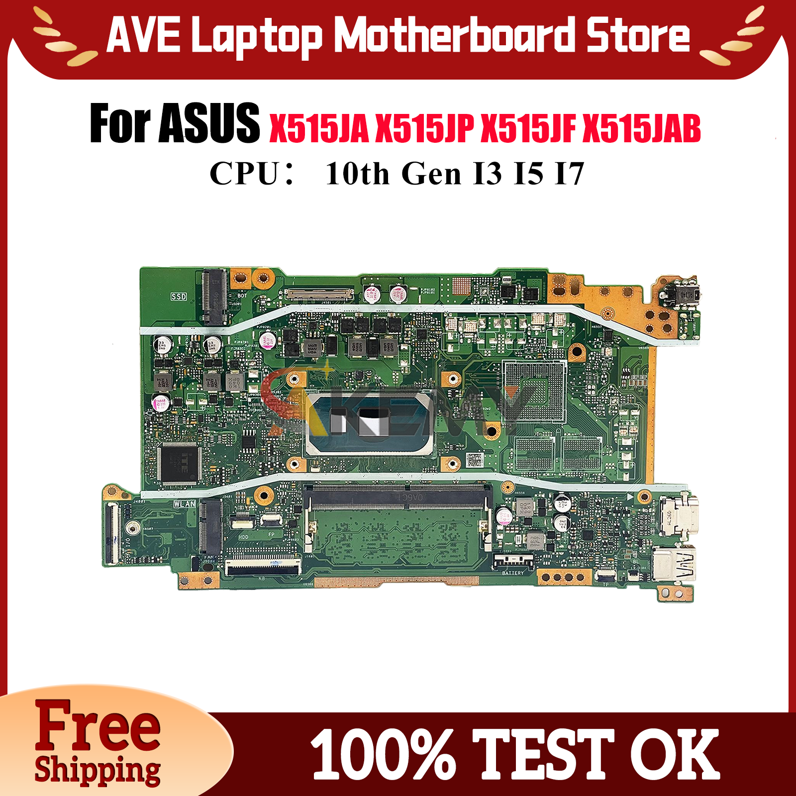 X415JA Laptop Motherboard For  - Pc Gaming I5 recensie en prijs