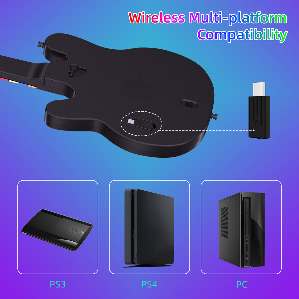 2.4G Wireless Guitar Controlle - Joystick Pc Gaming recensie en prijs