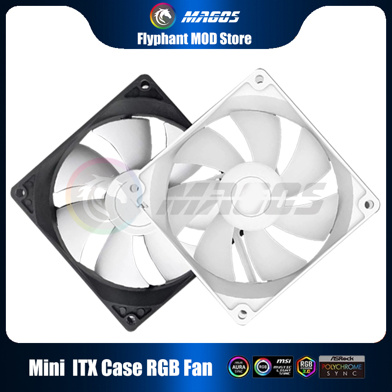 Mini ITX Case ARGB Fan 8cm 9cm - Argb Case Fan recensie en prijs