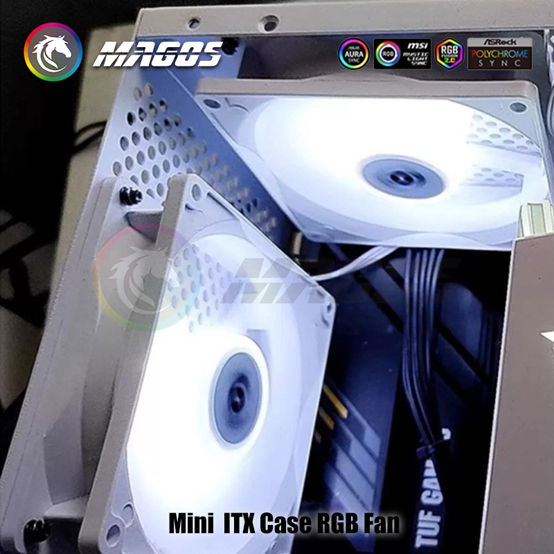 Mini ITX Case ARGB Fan 8cm 9cm - Argb Case Fan recensie en prijs