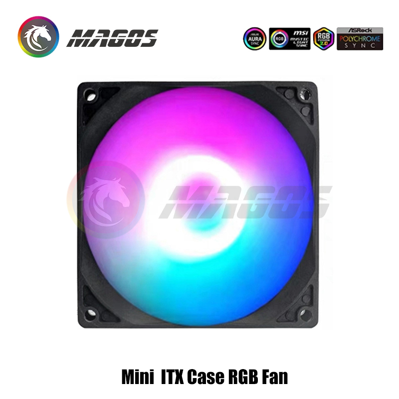 Mini ITX Case ARGB Fan 8cm 9cm - Argb Case Fan recensie en prijs