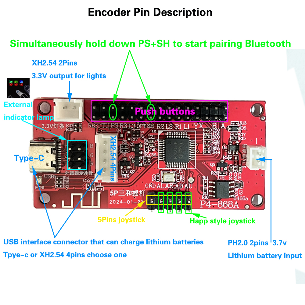 Joystick Encoder PCB Board USB - Joystick Pc Gaming recensie en prijs