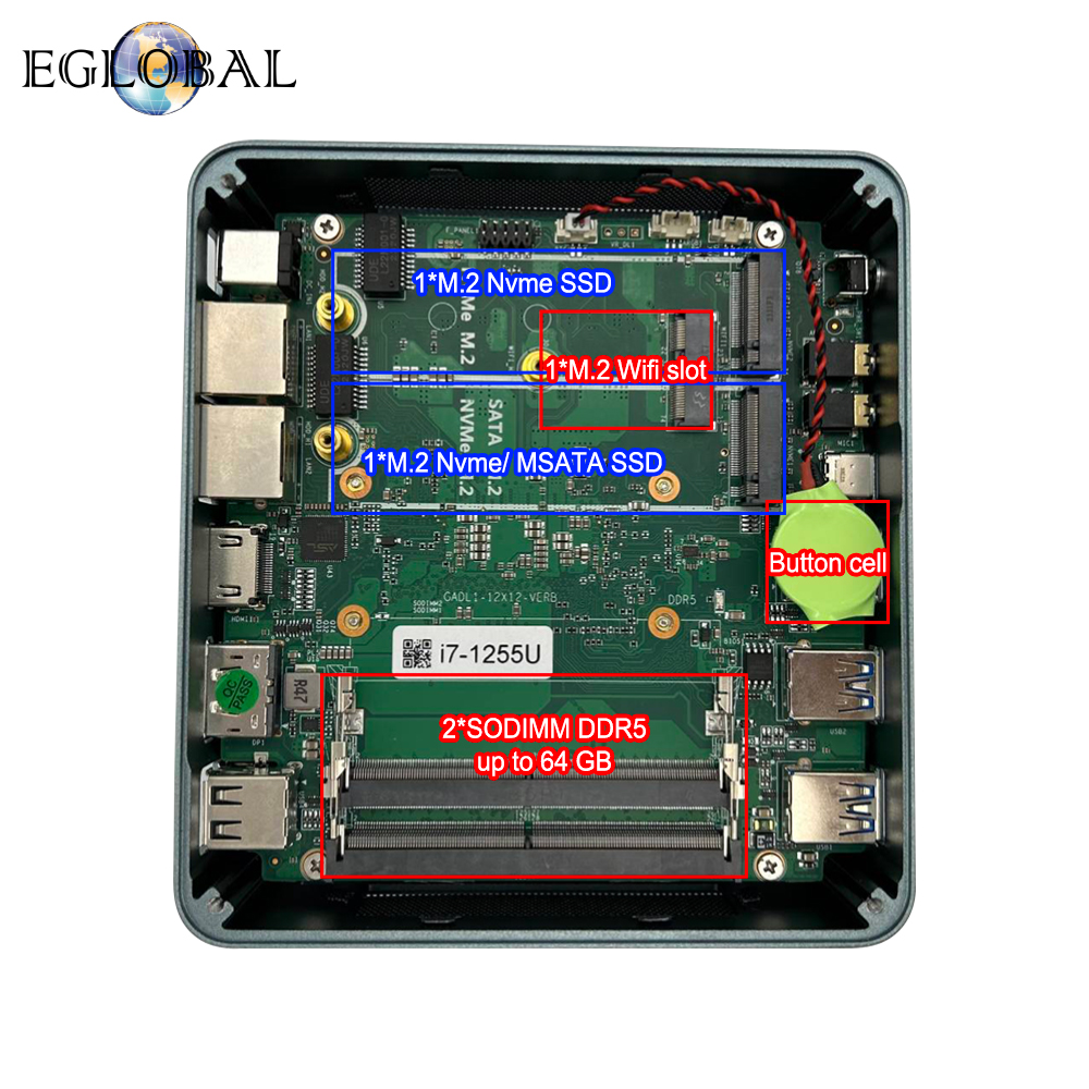 Eglobal 12th 13th Gen I5 1235U - Pc Gaming I5 recensie en prijs