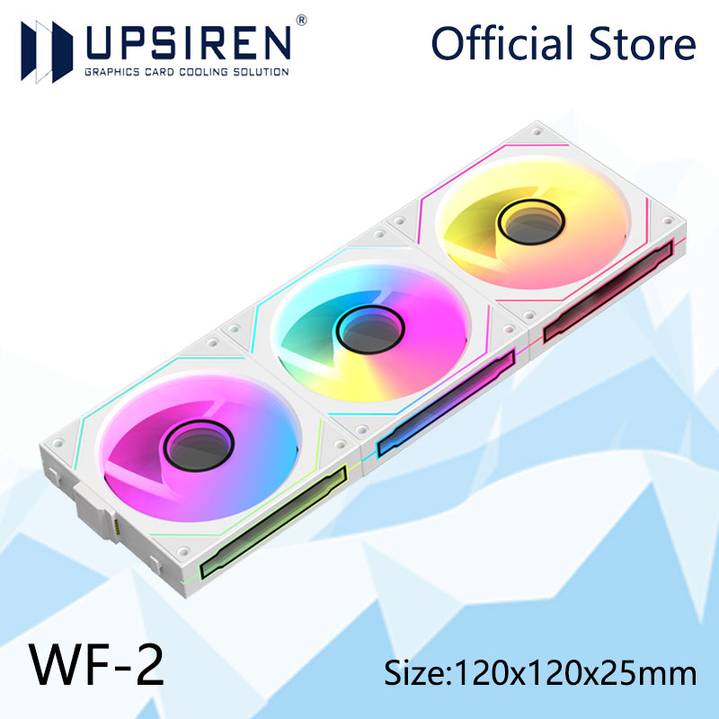 UPSIREN WF-2 Free Wire-Splicin - Argb Case Fan recensie en prijs