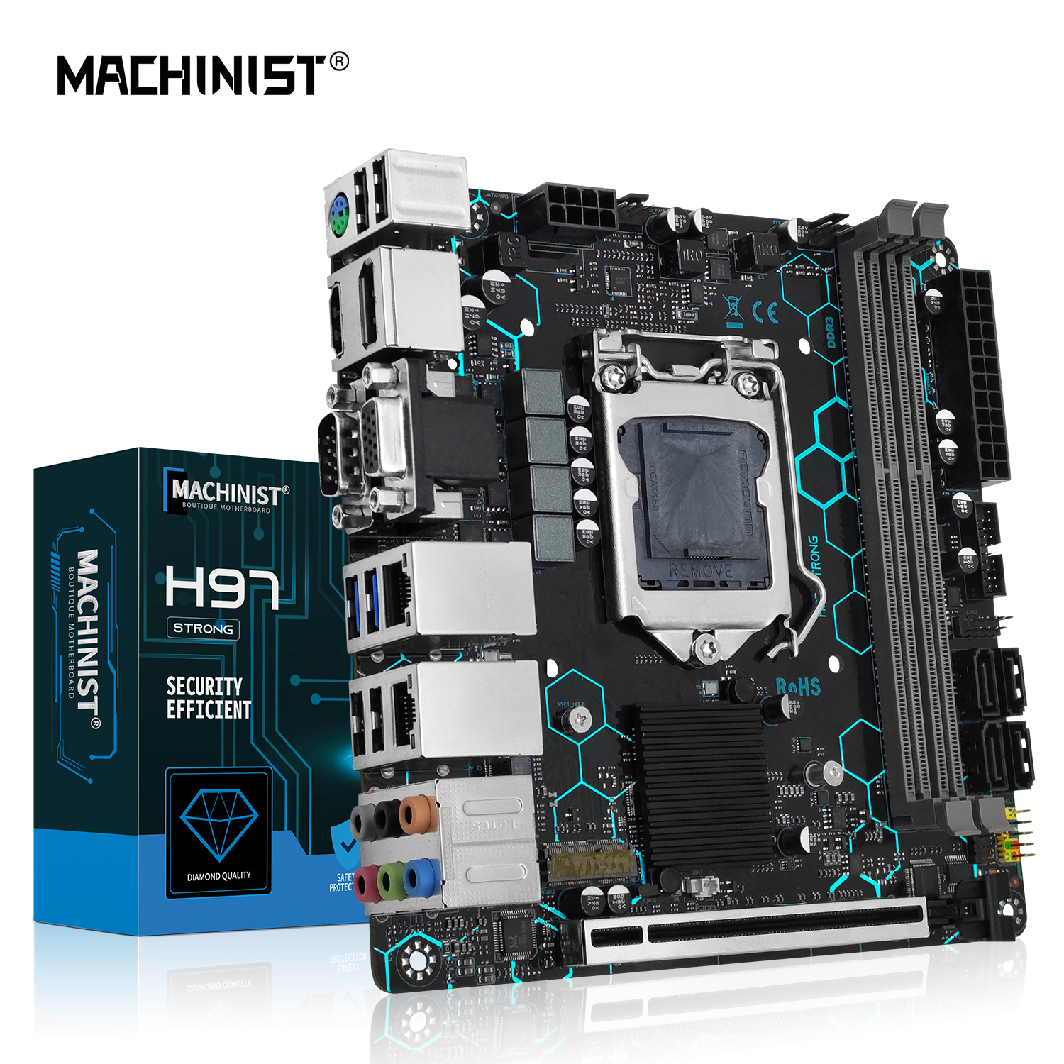 MACHINIST H97 STRONG Motherboa - Pc Gaming I5 recensie en prijs