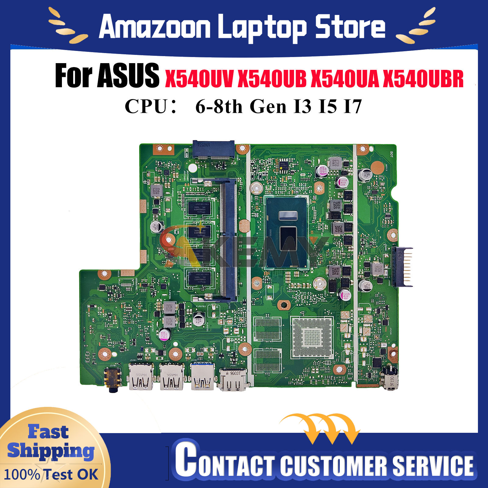 X540UA Laptop Motherboard For  - Pc Gaming I5 recensie en prijs