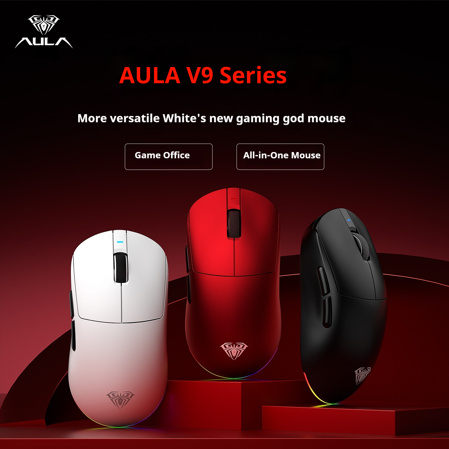 AULA V9 Series Gaming Mouse Tr - Wireless Gaming Mouse recensie en prijs