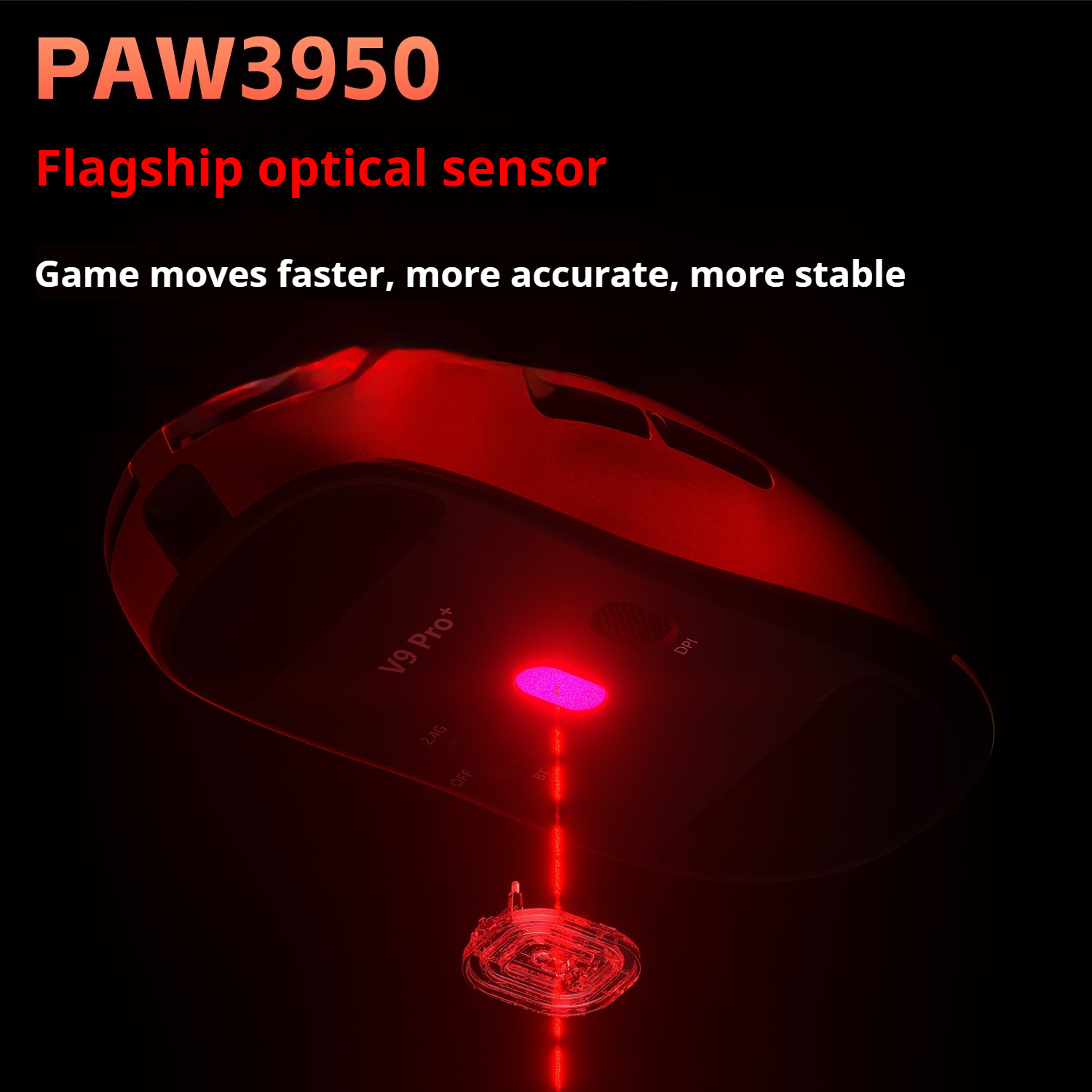 AULA V9 Series Gaming Mouse Tr - Wireless Gaming Mouse recensie en prijs