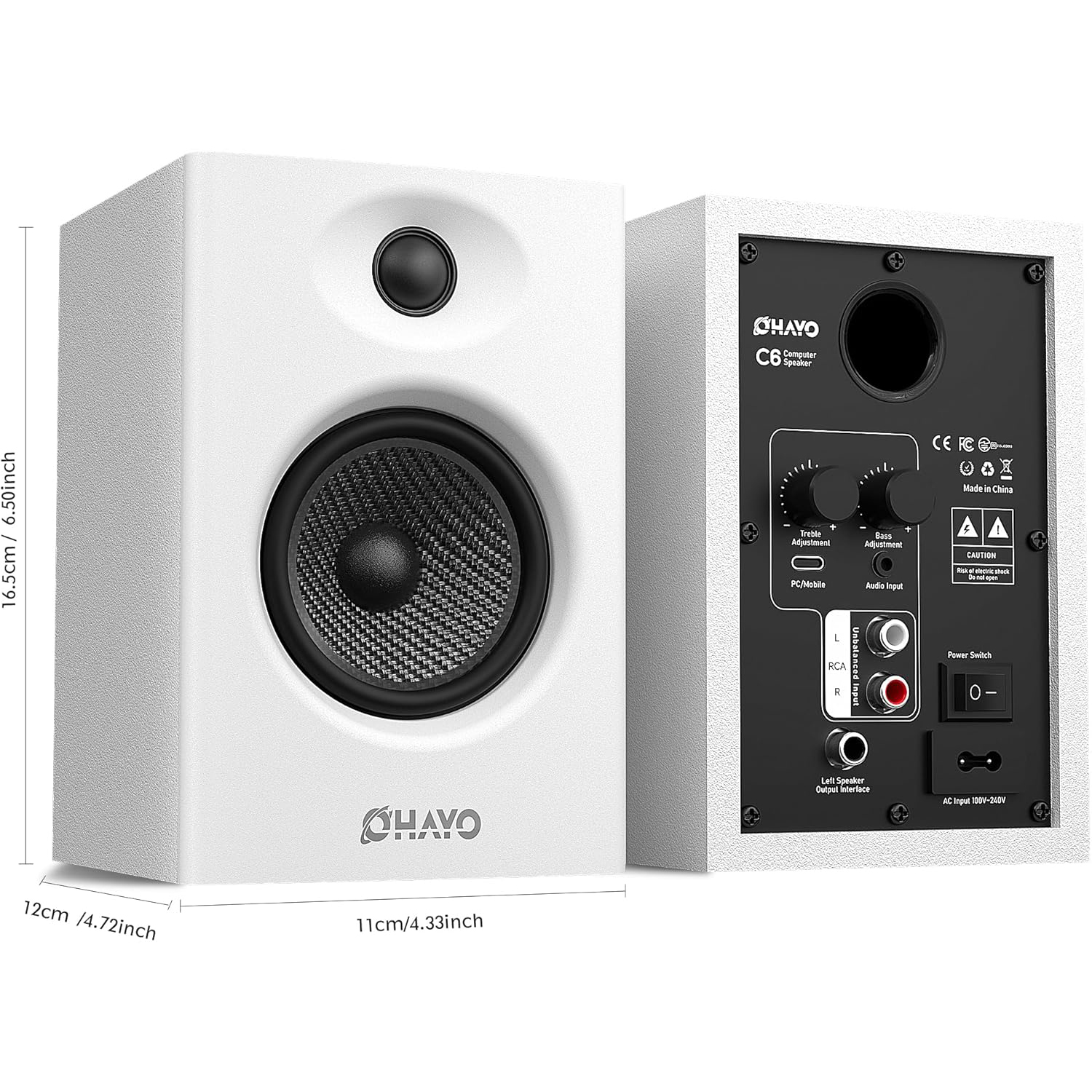 OHAYO 60W Computer Speakers fo - Pc Gaming Fullset recensie en prijs