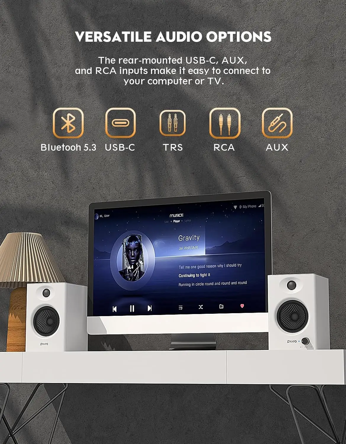 OHAYO 60W Computer Speakers fo - Pc Gaming Fullset recensie en prijs