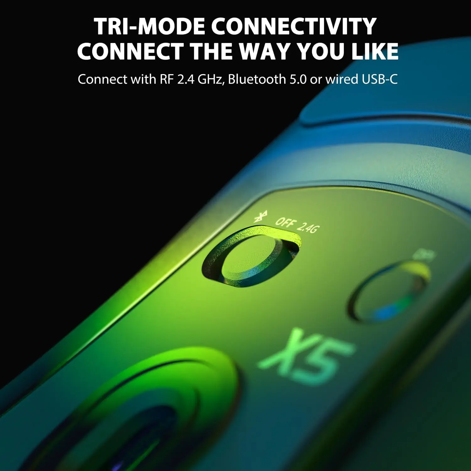 ATTACK SHARK X5 Tri-Mode Wirel - Wireless Gaming Mouse recensie en prijs