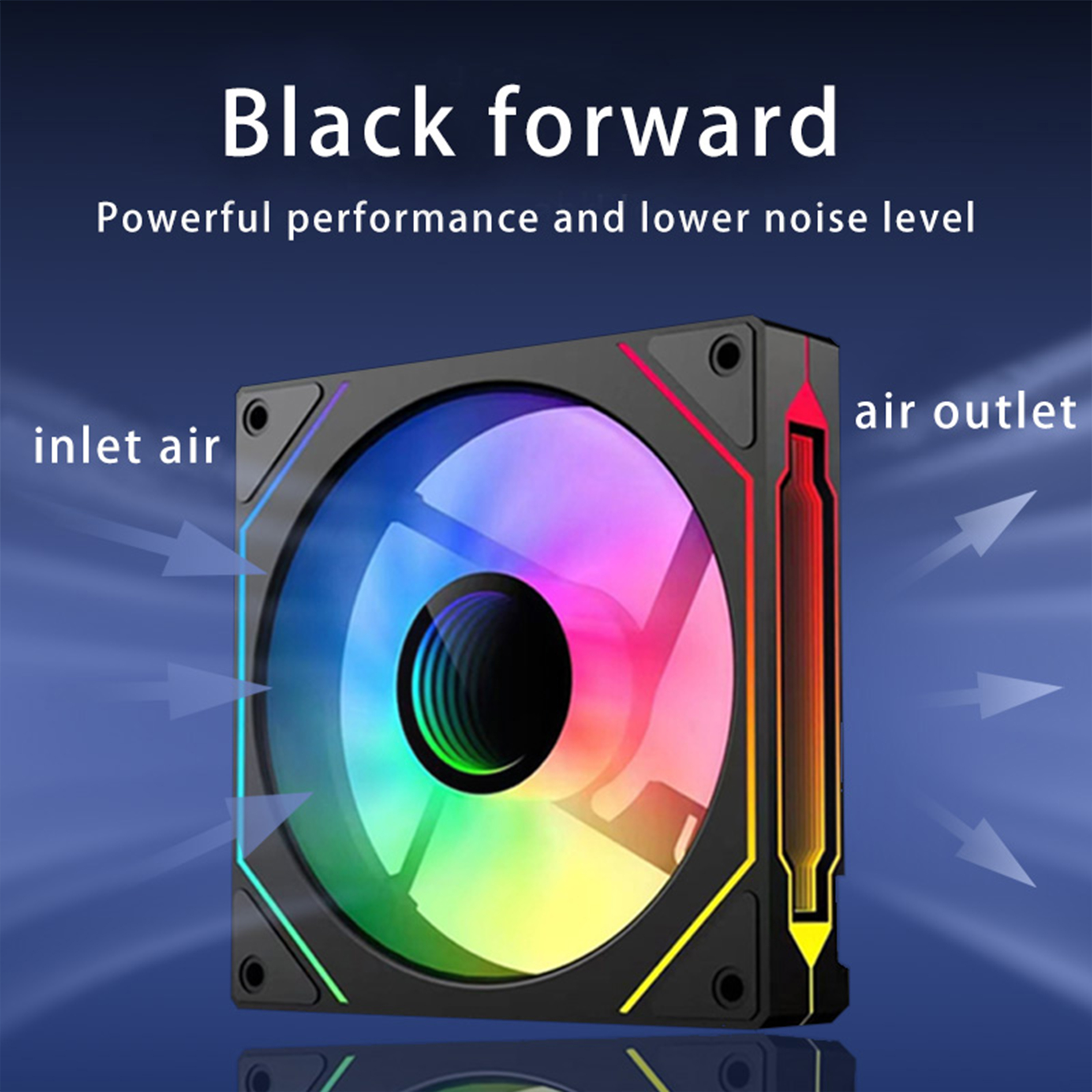 Prism 4 Pro 120mm Case Fan Com - Pc Gaming Custom recensie en prijs