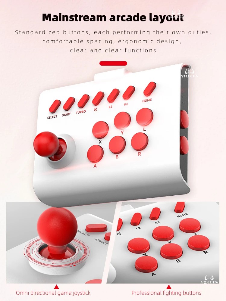Arcade Joystick Wireless Gamin - Joystick Pc Gaming recensie en prijs