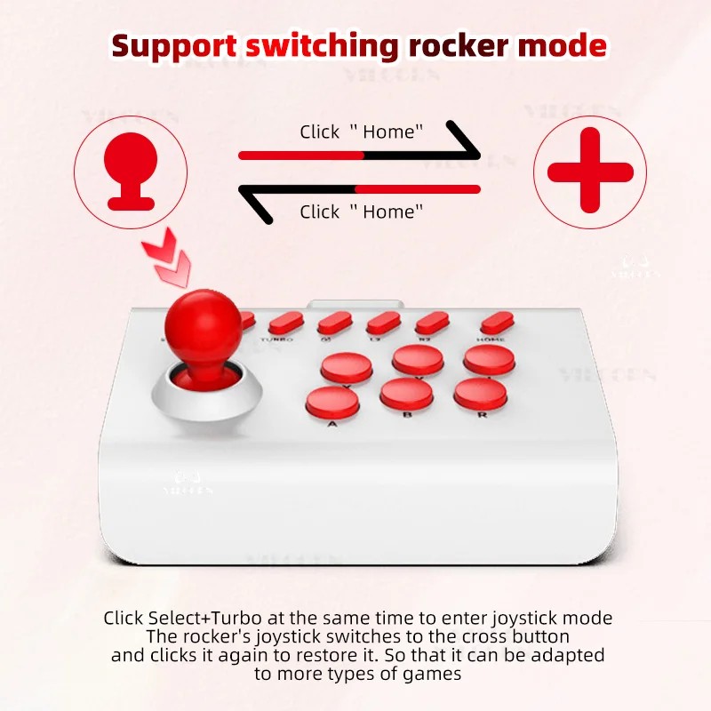 Arcade Joystick Wireless Gamin - Joystick Pc Gaming recensie en prijs