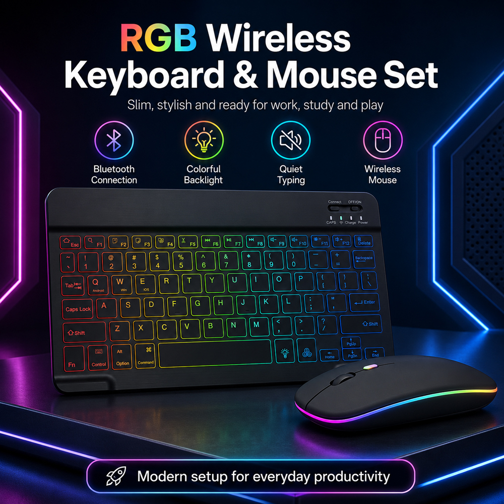 New Ultra Slim Portable 7 Colo - Wireless Gaming Mouse recensie en prijs