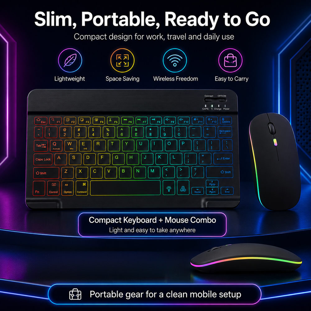 New Ultra Slim Portable 7 Colo - Wireless Gaming Mouse recensie en prijs