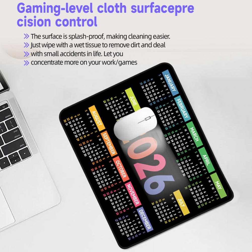 2026 Calendar Mouse Pad Waterp - Pc Gaming Desk recensie en prijs