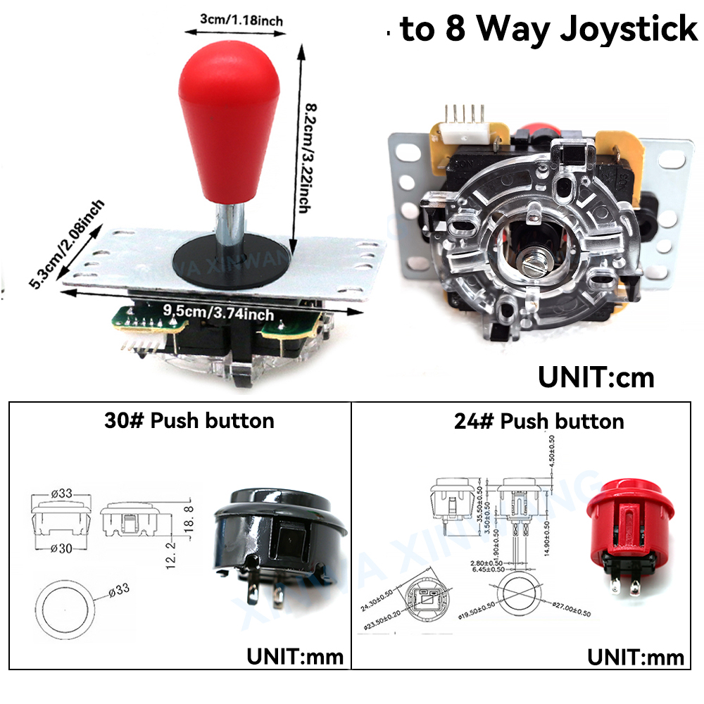 Arcade Joystick Copy SANWA Gam - Joystick Pc Gaming recensie en prijs