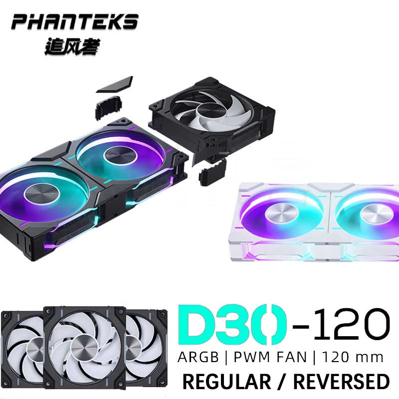 Phanteks D30-120 case 120mm Fa - Argb Case Fan recensie en prijs