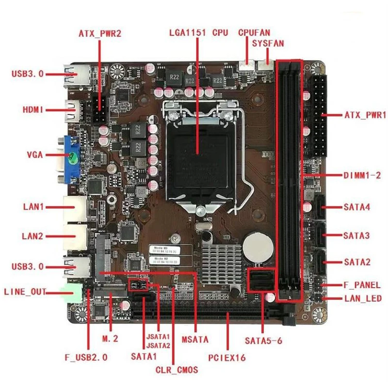 B365 Mini-ITX Motherboard LGA  - Pc Gaming I5 recensie en prijs