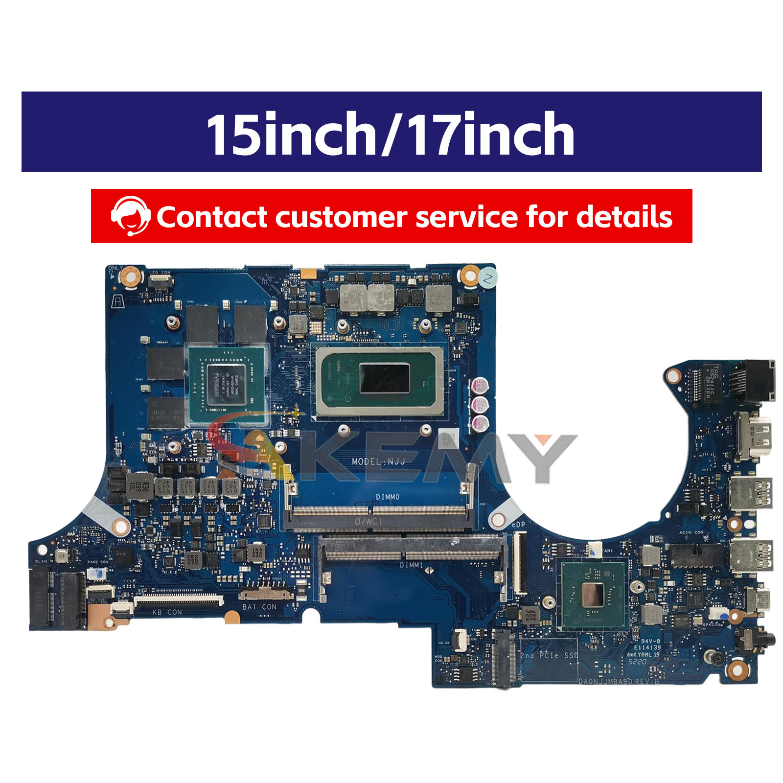 DA0NJJMBAG0 Laptop Motherboard - Pc Gaming I5 recensie en prijs