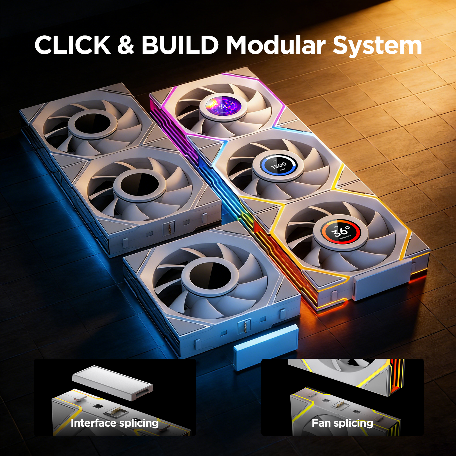 Interstellar V4-LCD 1.5 Inch 6 - Argb Case Fan recensie en prijs
