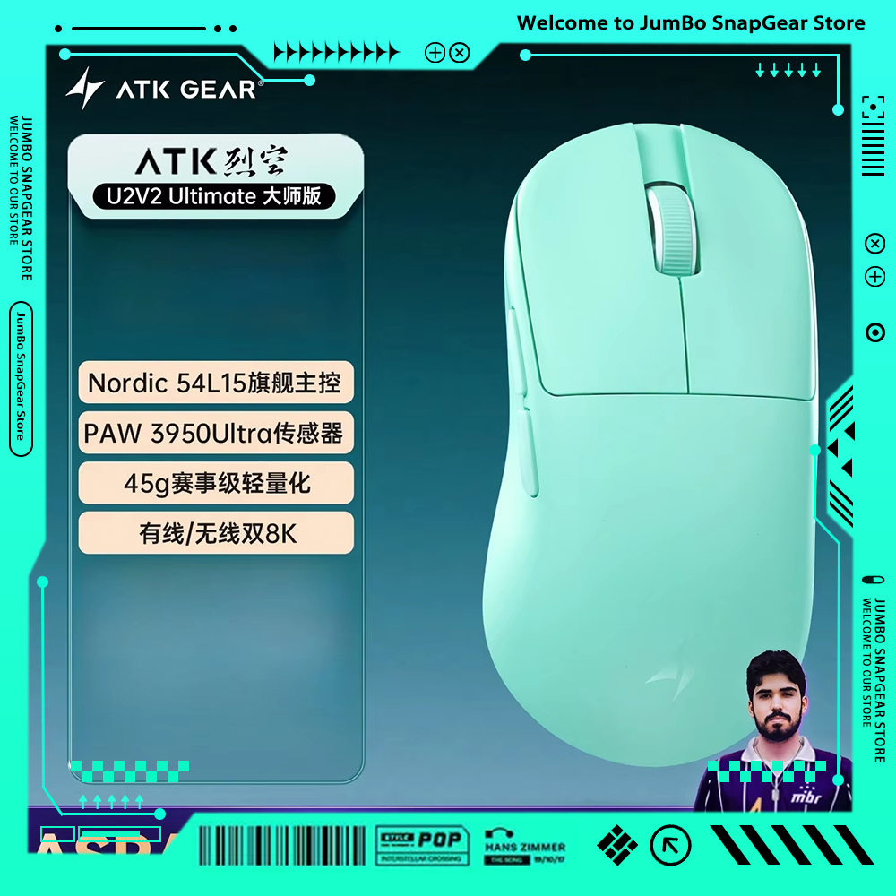 ATK BlazingSky U2V2 Wireless G - Wireless Gaming Mouse recensie en prijs