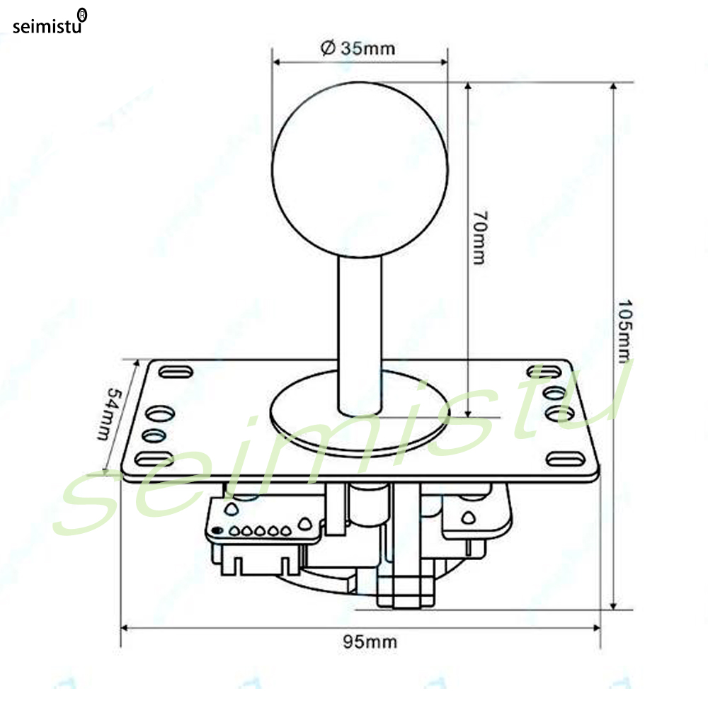 Joystick Copy Sanwa arcade Joy - Joystick Pc Gaming recensie en prijs