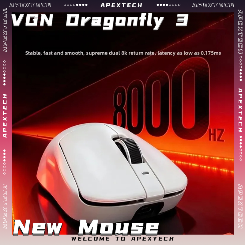 VGN Dragonfly3 PRO Max Ultimat - Wireless Gaming Mouse recensie en prijs