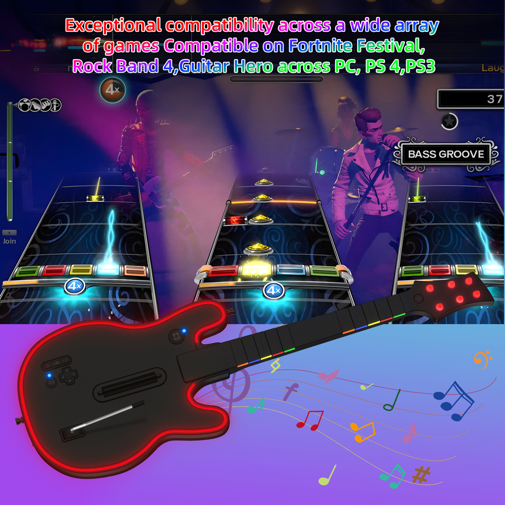 Wireless Guitar Controller 2.4 - Joystick Pc Gaming recensie en prijs