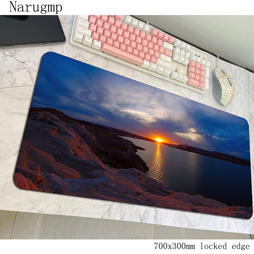 Sunset Mouse Pad Beautiful Ani - Pc Gaming World Of Warcraft recensie en prijs