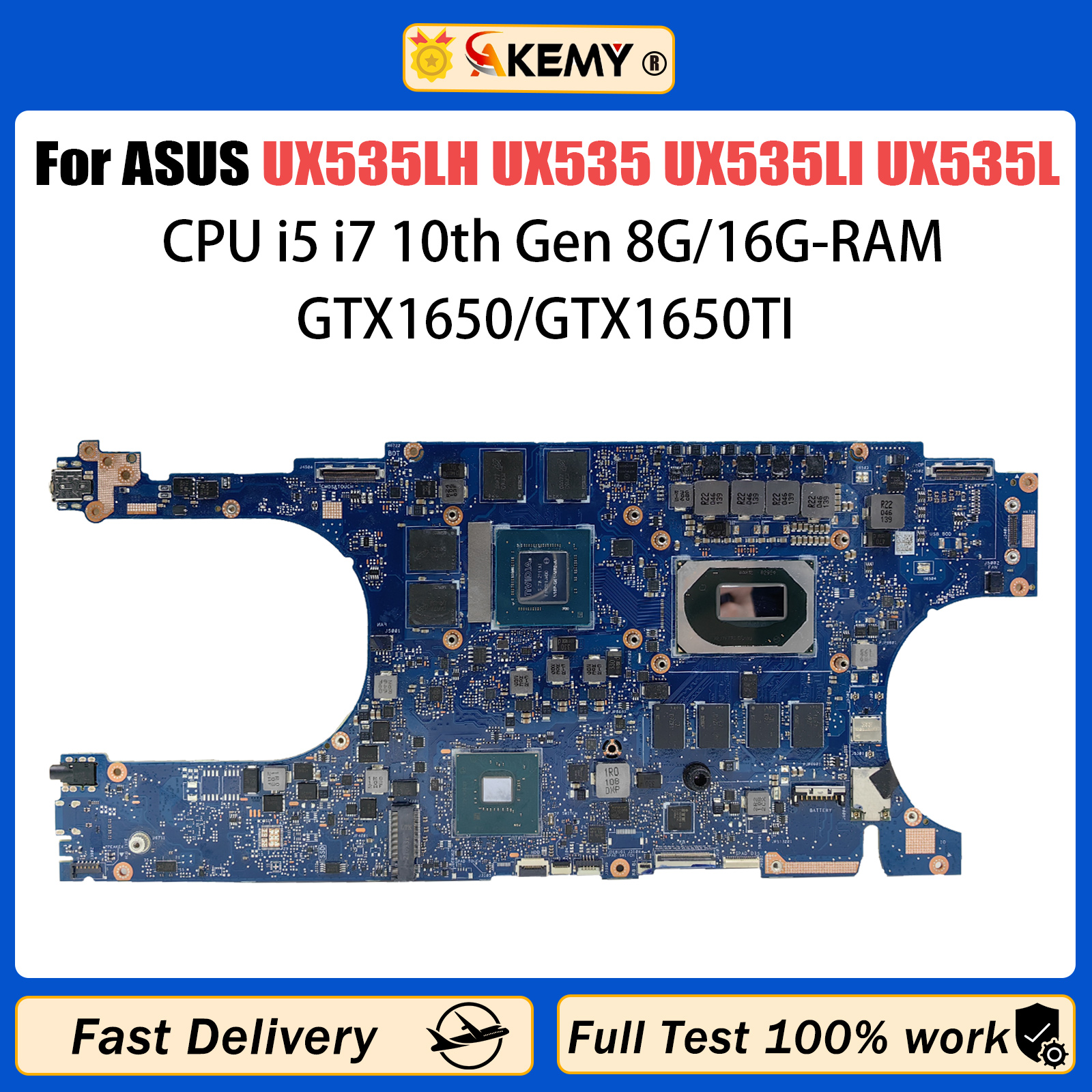 AKEMY UX535LH Laptop Motherboa - Pc Gaming I5 recensie en prijs