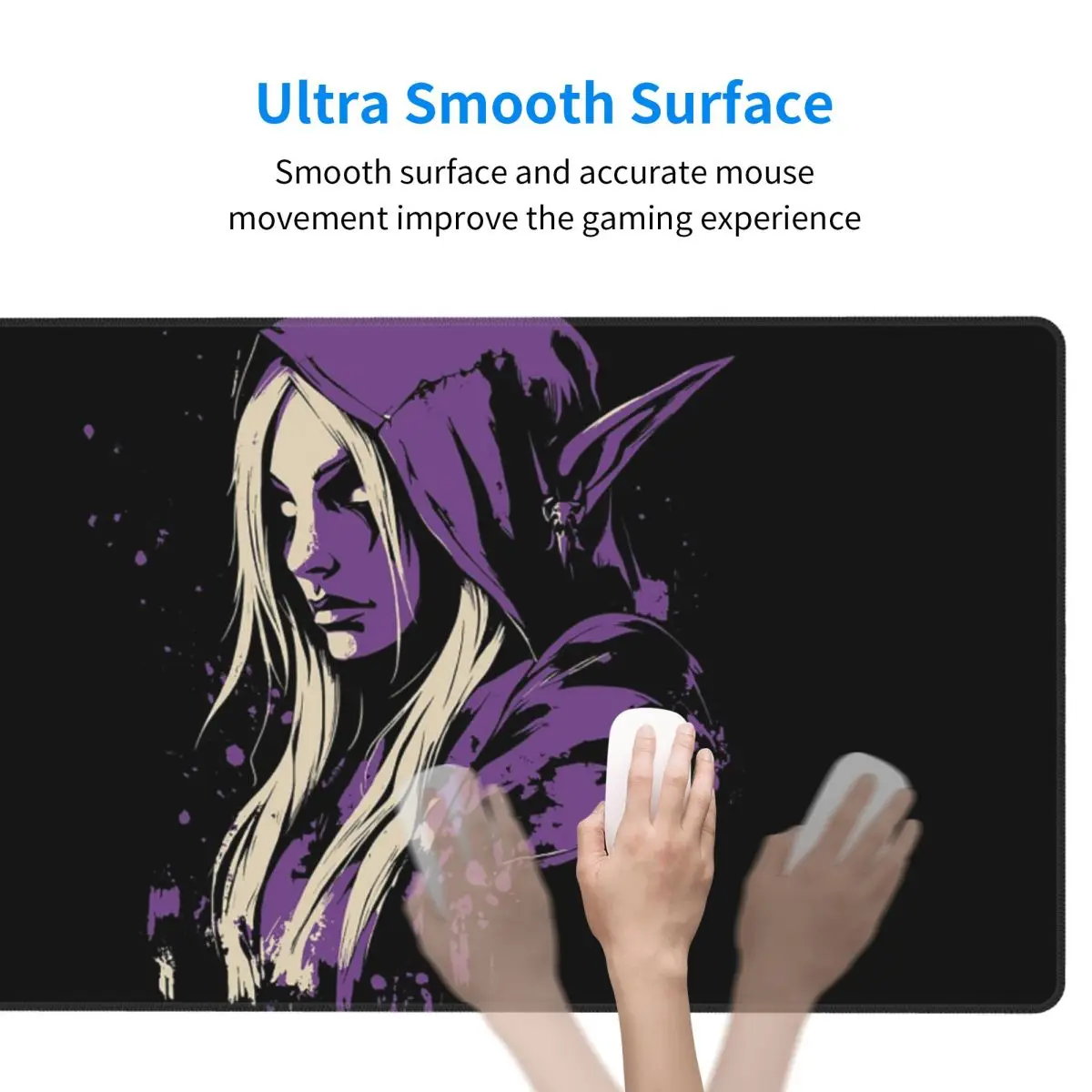 Large Mouse Pad Sylvanas Windr - Pc Gaming World Of Warcraft recensie en prijs