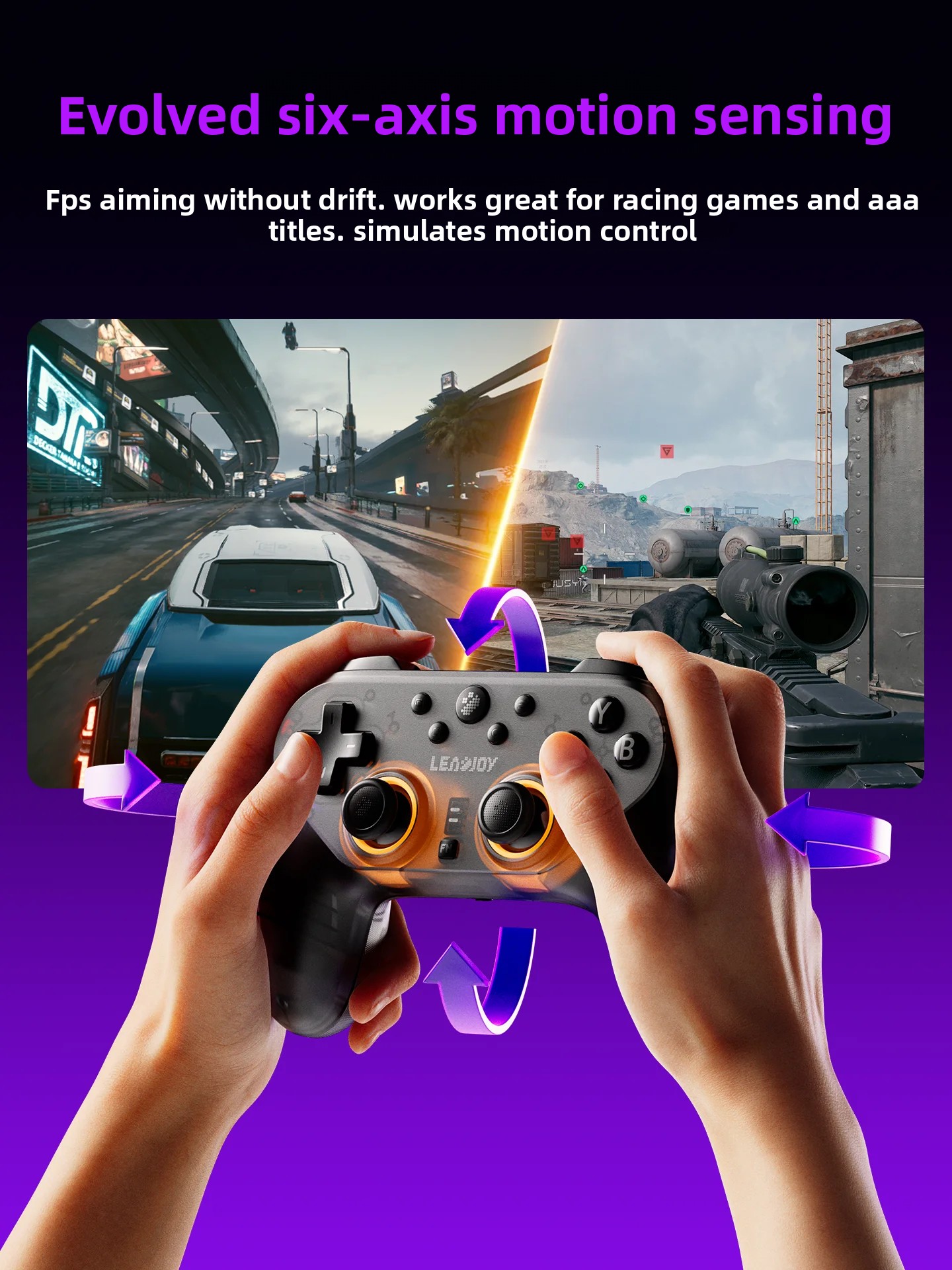LeadJoy Saber Plus Wireless Ga - Joystick Pc Gaming recensie en prijs