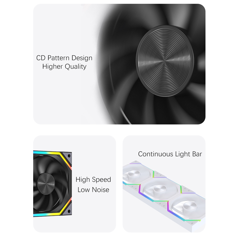 120mm ARGB Fan Infinity Mirror - Argb Case Fan recensie en prijs