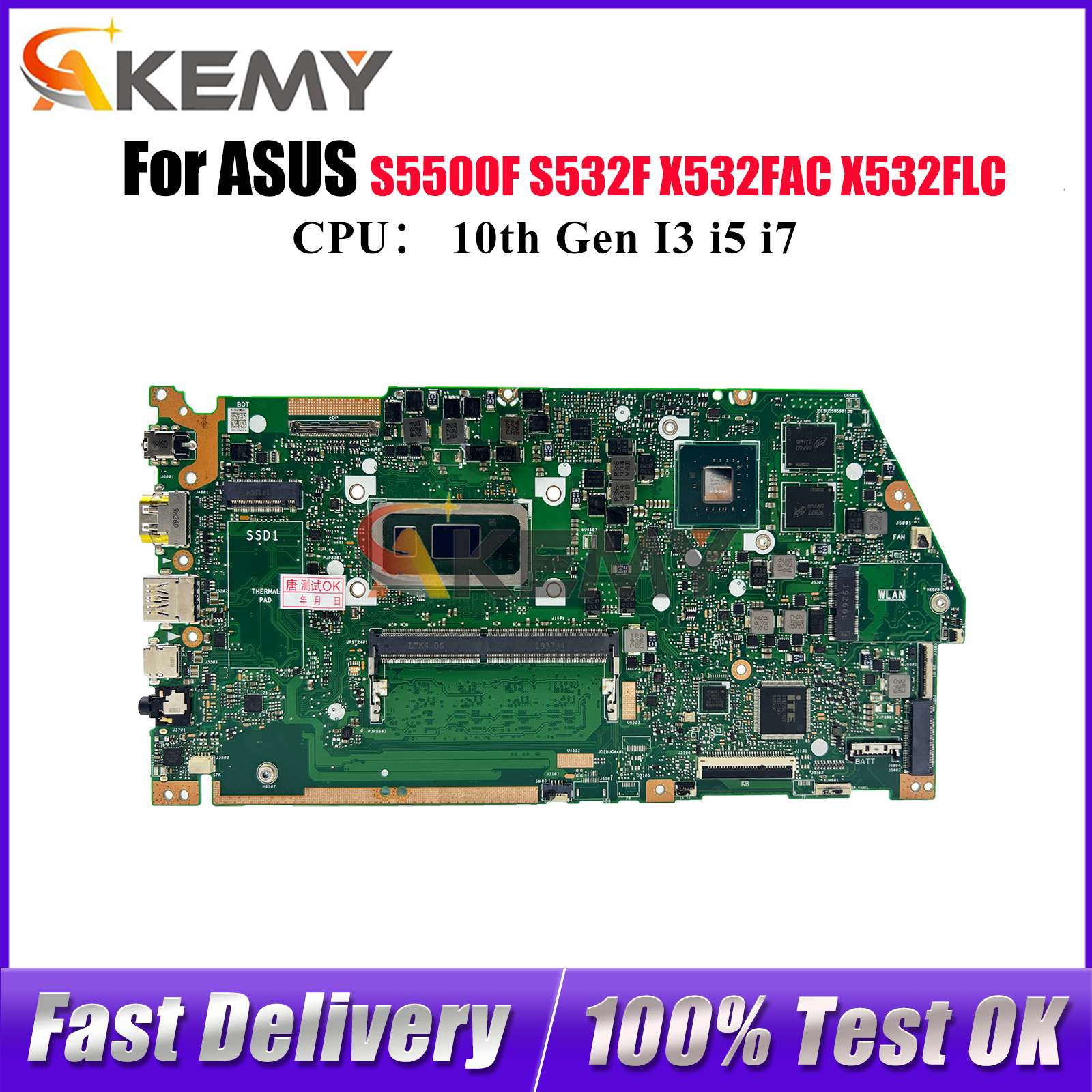 X532FL Laptop Motherboard For  - Pc Gaming I5 recensie en prijs
