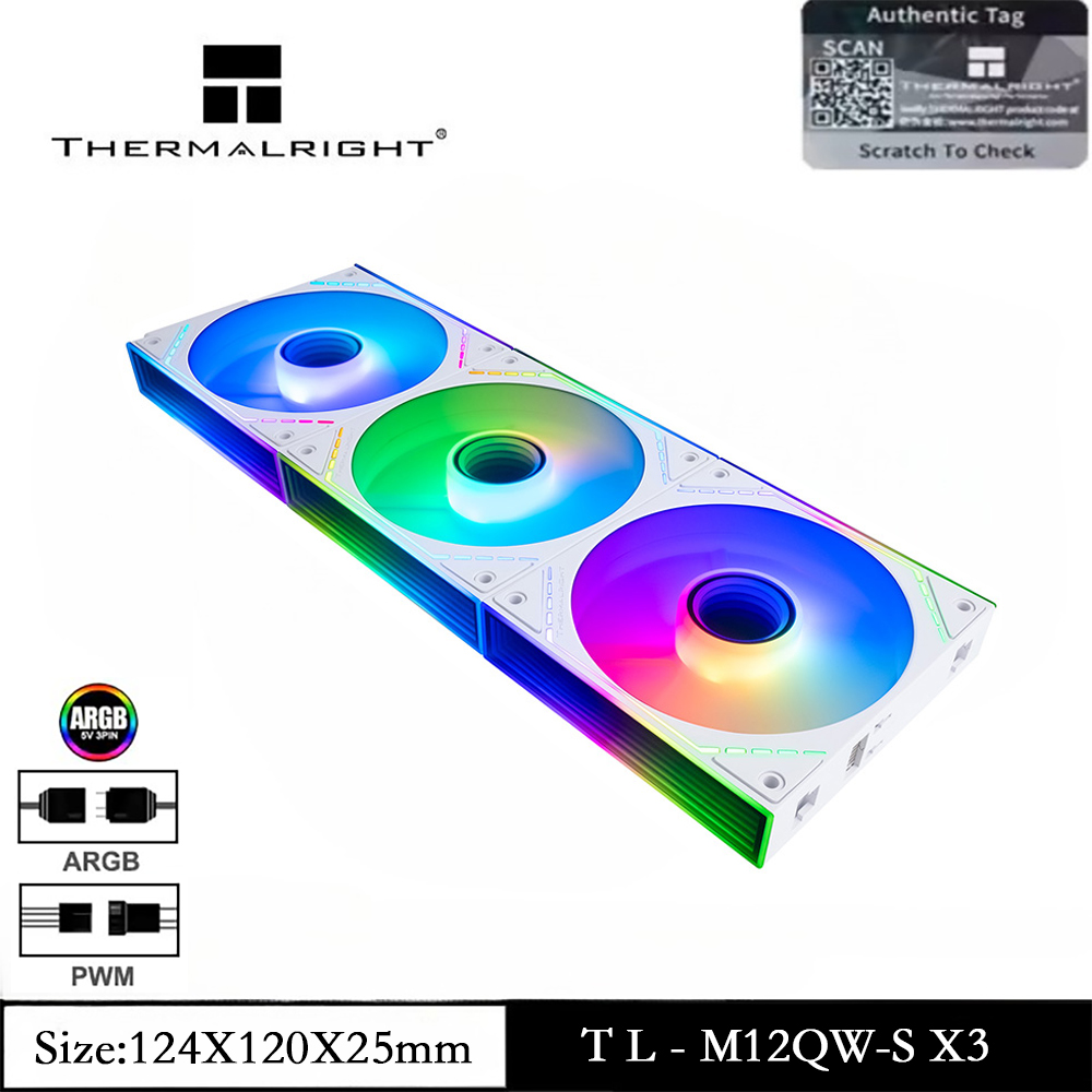 Thermalright TL-M12QW-S X3 Com - Argb Case Fan recensie en prijs