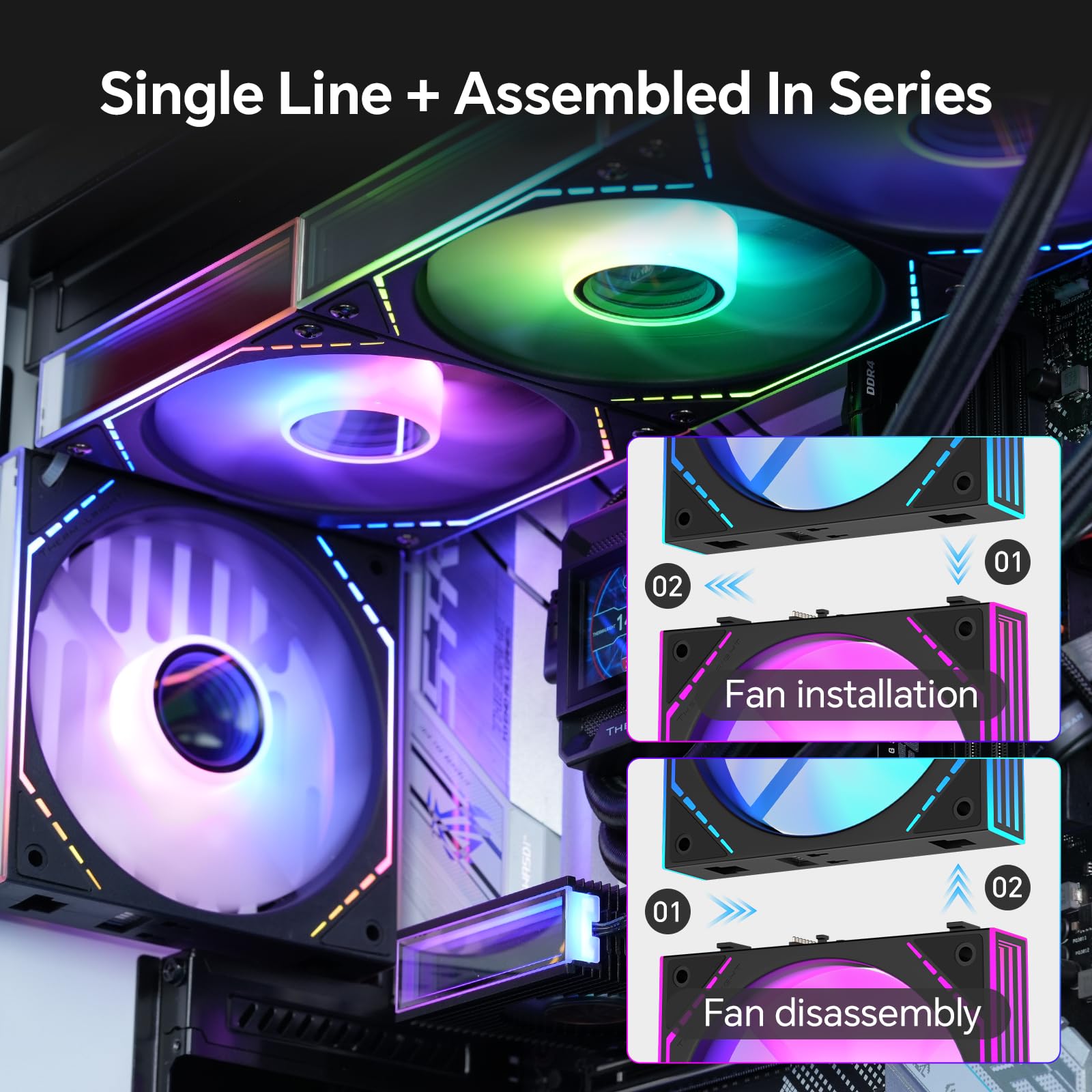 Thermalright TL-M12QW-S X3 Com - Argb Case Fan recensie en prijs