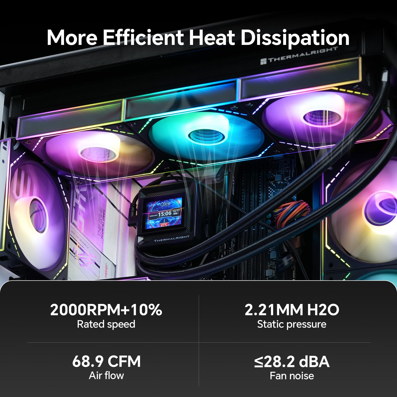 Thermalright TL-M12QW-S X3 Com - Argb Case Fan recensie en prijs