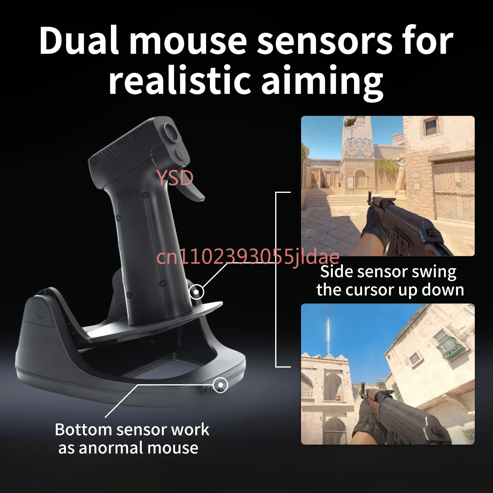 Mouse L25A Gun Mouse OrionTime - Pc Gaming Custom recensie en prijs