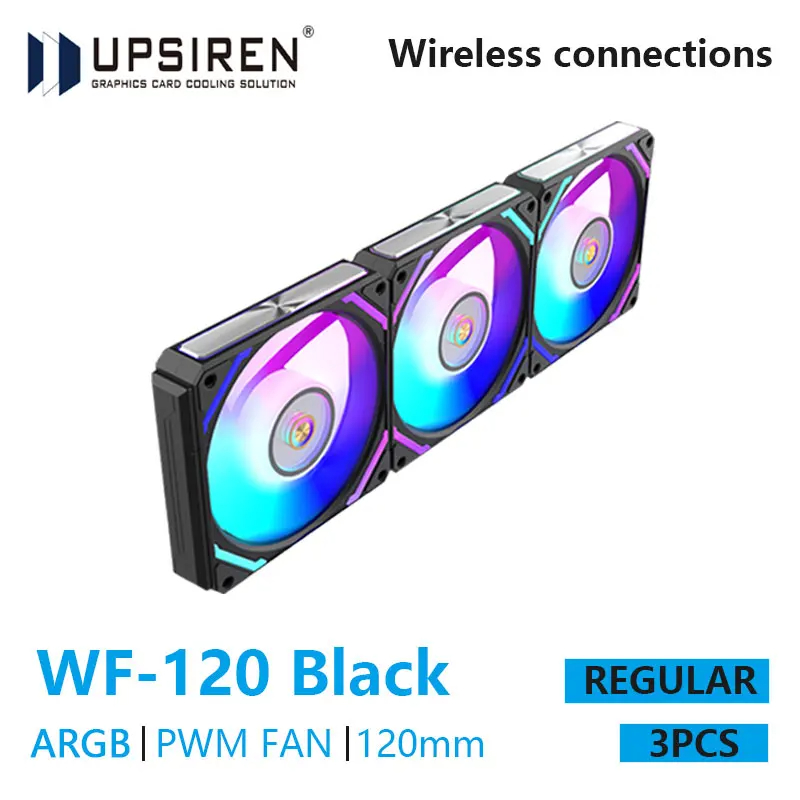 UPSIREN WF-120 ARGB PWM 3PCS C - Argb Case Fan recensie en prijs