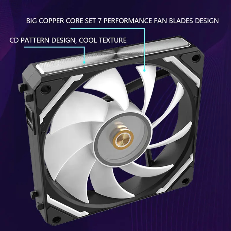 UPSIREN WF-120 ARGB PWM 3PCS C - Argb Case Fan recensie en prijs